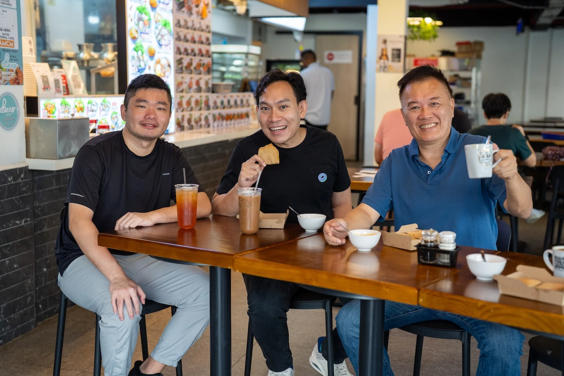 The cast of microdrama Hard Mode are bringing Singapore life to the world with a simple question: “Do you want your iced yuan yang hot or cold?”