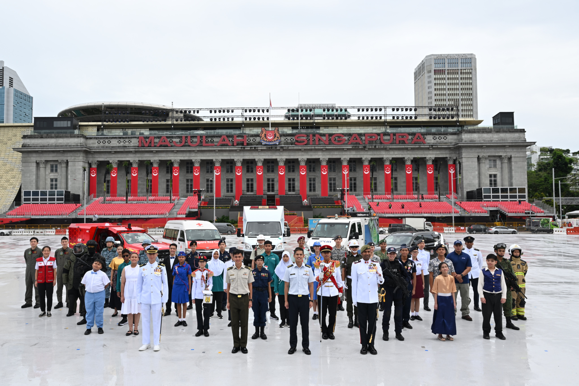 Action-packed defence display at Padang for NDP2024