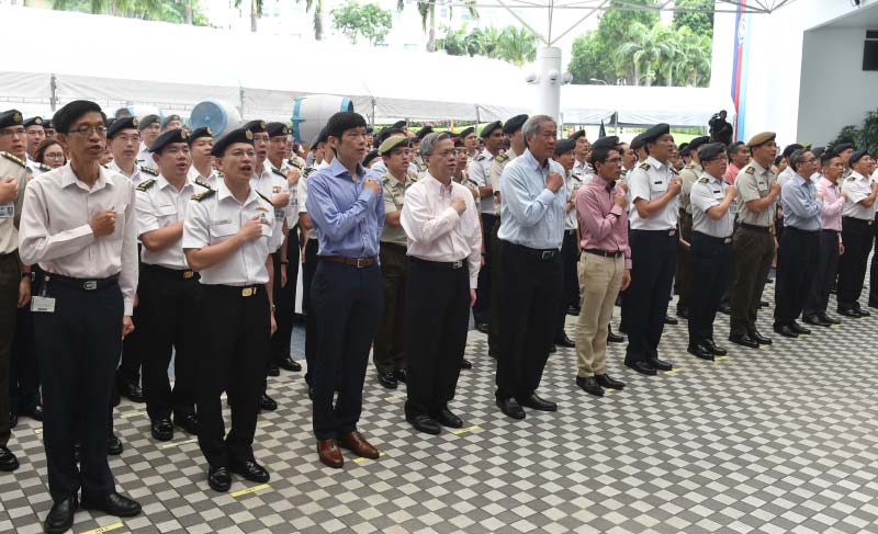 Mindef Safe MINDEF, SAF LAUNCH TIME CAPSULE TO MARK SG50 & SAF50