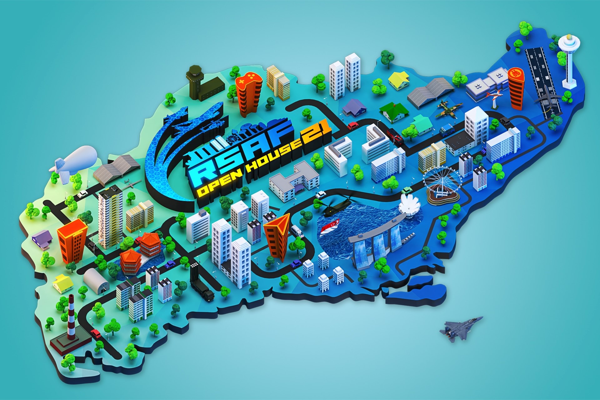 在2021年新加坡共和国空军部队(RSAF)开放日里可以尝试的5件事